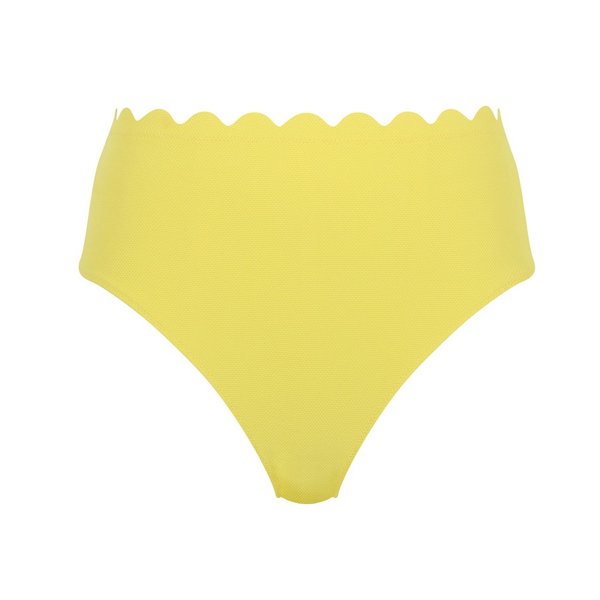 Panachen Poppy keltainen korkeavyötäröinen bikini alaosa